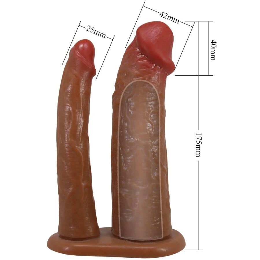 PRETTY LOVE - KEAVEN HARNESS SLIP UNIVERSAL  KOMFORTABEL DOPPELDILDO